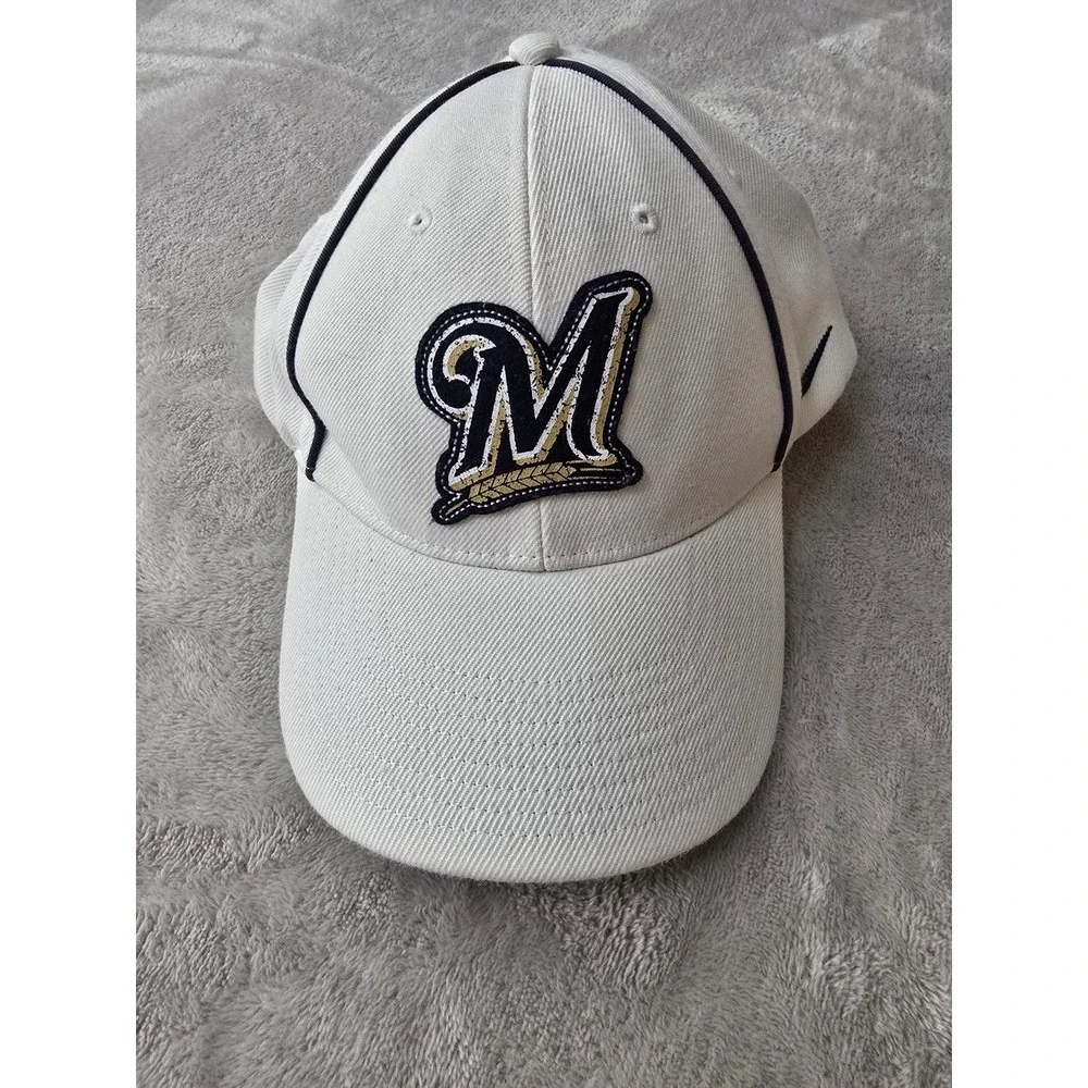 Vintage‎ Nike Team Milwaukee Brewers Hat Cap OSFA Adjustable Strapback Y2K